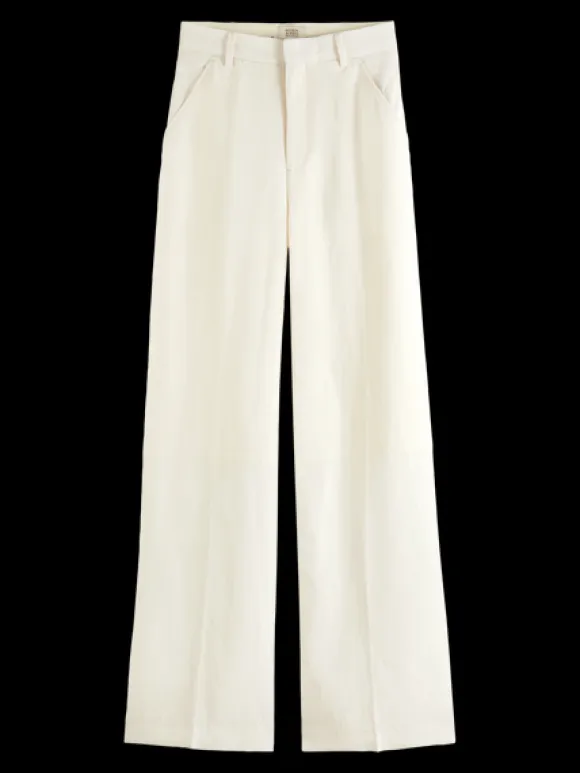 Hana Tailored High-Rise Wide Leg Pant