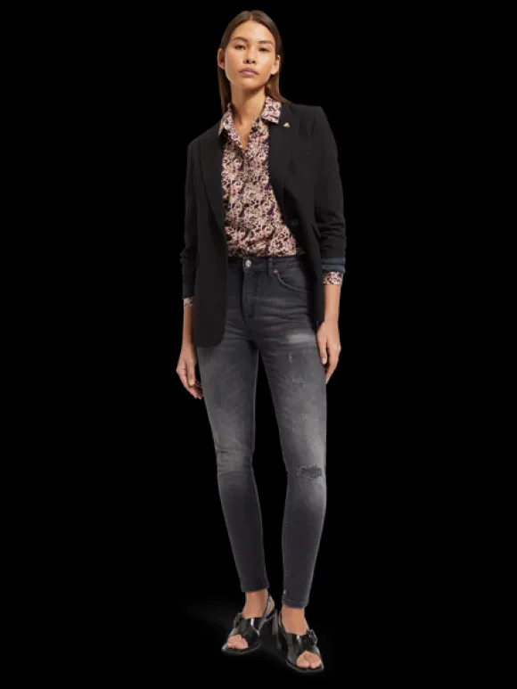 Haut High Rise Skinny Jeans | Nightlife