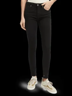 Haut High-Rise Skinny Jeans | Stay Black