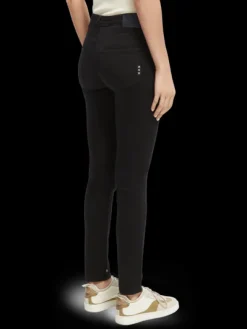 Haut High-Rise Skinny Jeans | Stay Black