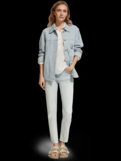 High Five High Rise Slim Jeans | Blauw Mirage