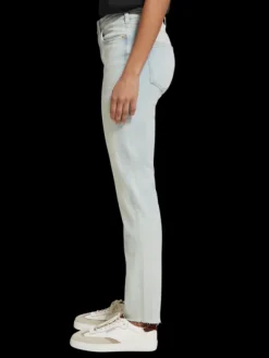 High Five High Rise Slim Jeans | Blauw Mirage