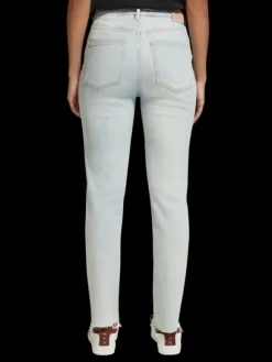 High Five High Rise Slim Jeans | Blauw Mirage