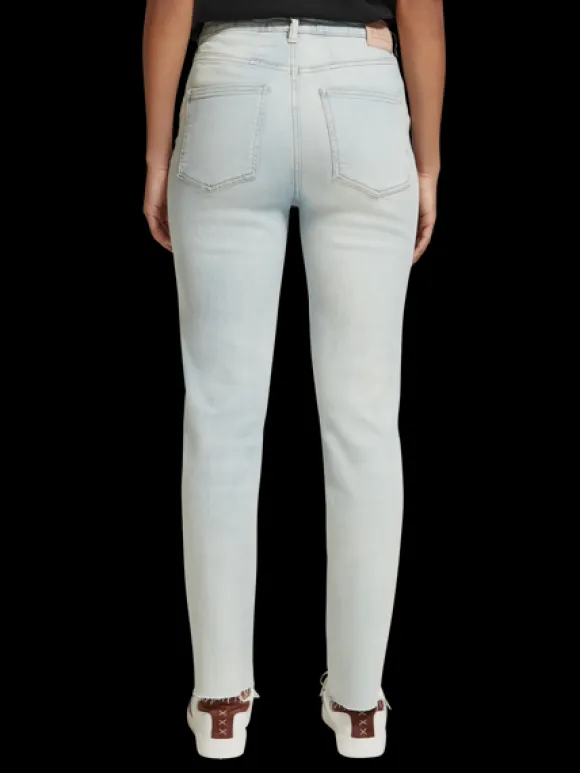 High Five High Rise Slim Jeans | Blauw Mirage