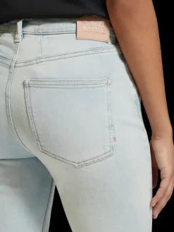High Five High Rise Slim Jeans | Blauw Mirage