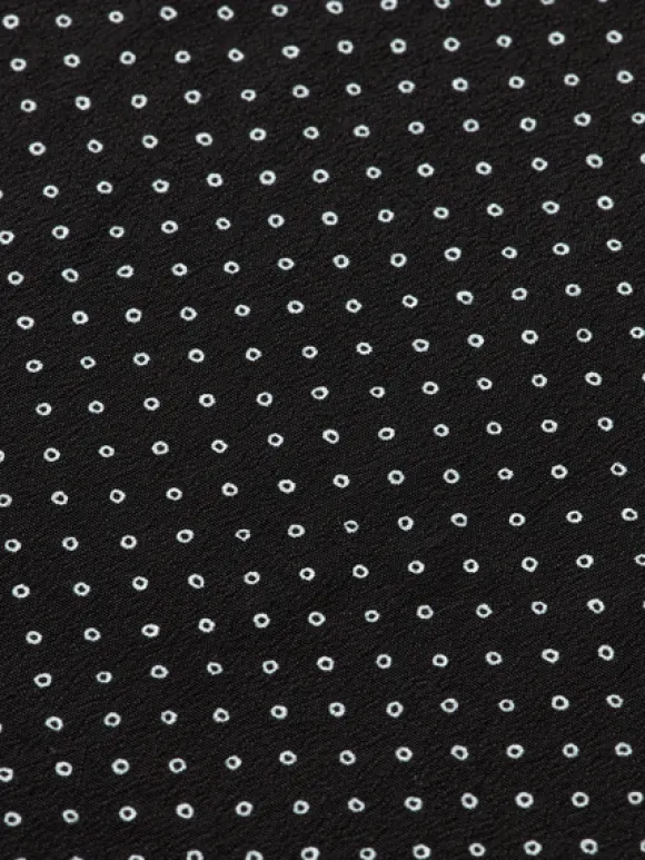 High Low Polka Dot Midi Dress