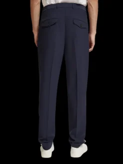 Irving Pinstripe Fine Wool-Blend Seersucker Chino Pant