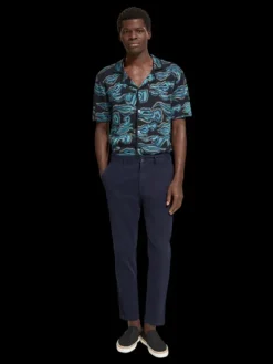 Jacquard Knit Short Sleeve Shirt