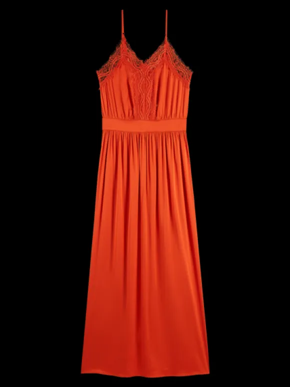 Lace Trim Cami Dress
