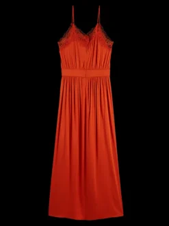 Lace Trim Cami Dress