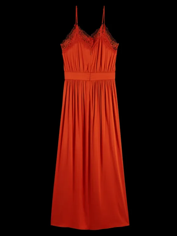 Lace Trim Cami Dress