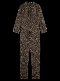 Leopard Print Jumpsuit