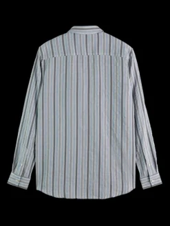 Lightweight Dobby Stripe Button Down Shirt