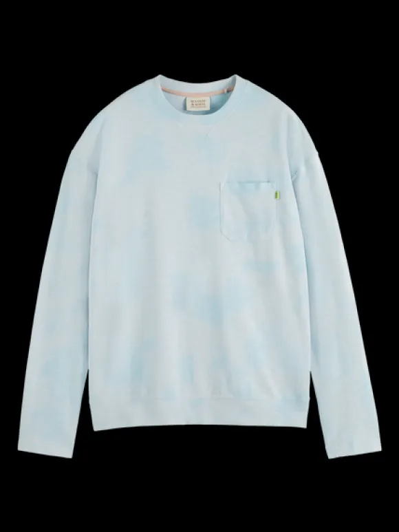 Lightweight Washed Neon Sweatshirt