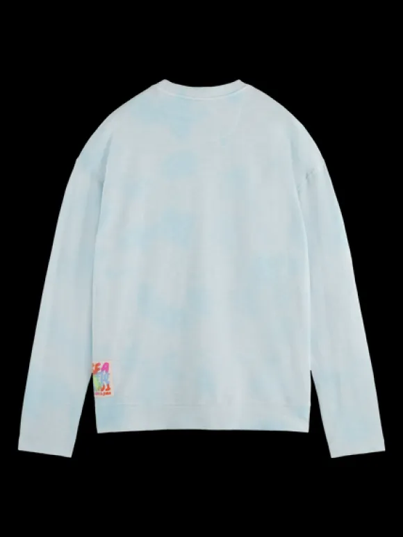 Lightweight Washed Neon Sweatshirt