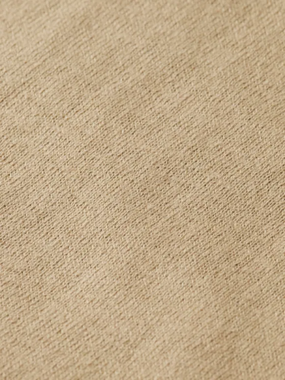 Linen Blend Crewneck Pullover