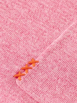 Linen Cotton Blend Crew Neck Pullover