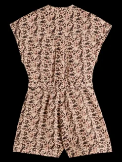 Linen Floral Romper