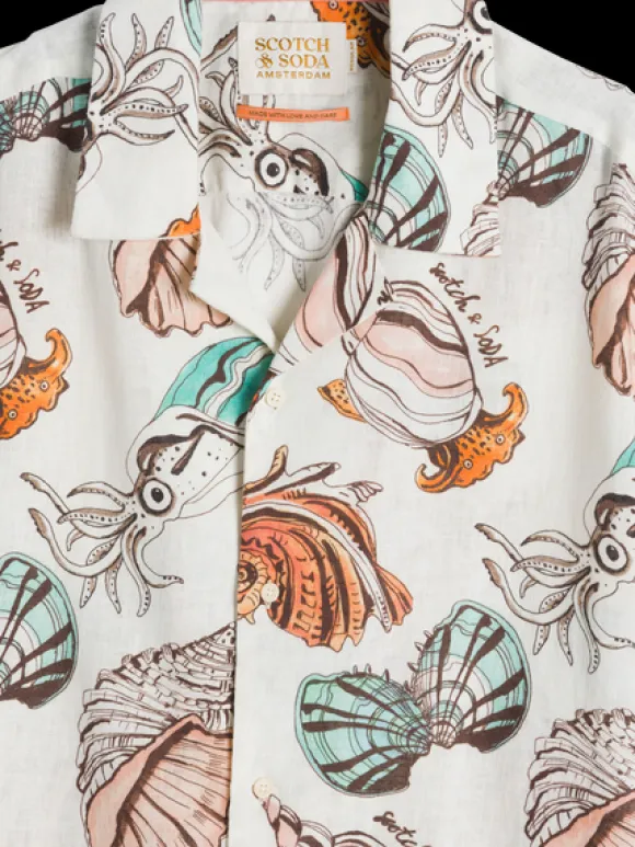 Linen Viscose Aop