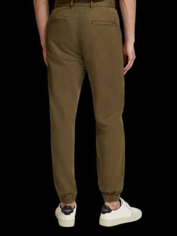 Linen-Blend Chino Jogger