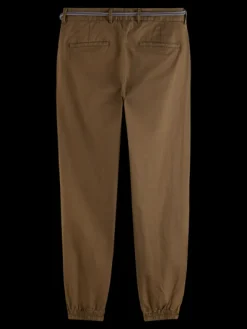 Linen-Blend Chino Jogger