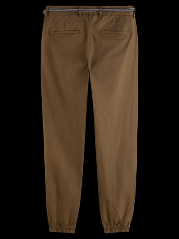 Linen-Blend Chino Jogger