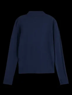 Long Sleeved Mock Neck T-Shirt