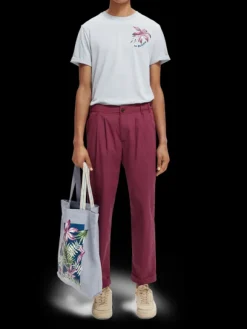 Loose Tapered-Fit Pleated Chino