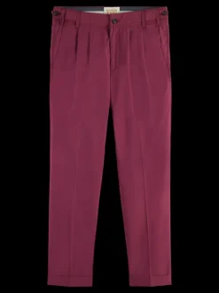Loose Tapered-Fit Pleated Chino