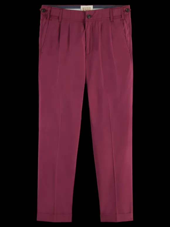 Loose Tapered-Fit Pleated Chino