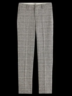 Lowry Mid Rise Slim Prince Of Wales Pant