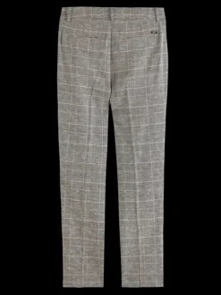 Lowry Mid Rise Slim Prince Of Wales Pant
