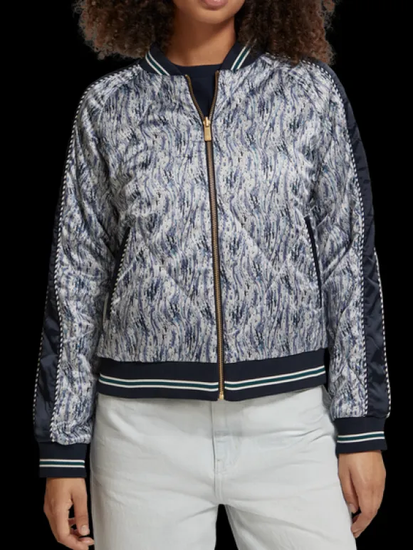 Making Waves Reversible Bomber Detail