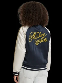 Making Waves Reversible Bomber Detail