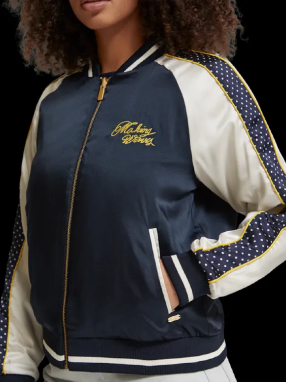 Making Waves Reversible Bomber Detail