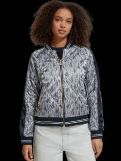 Making Waves Reversible Bomber Detail