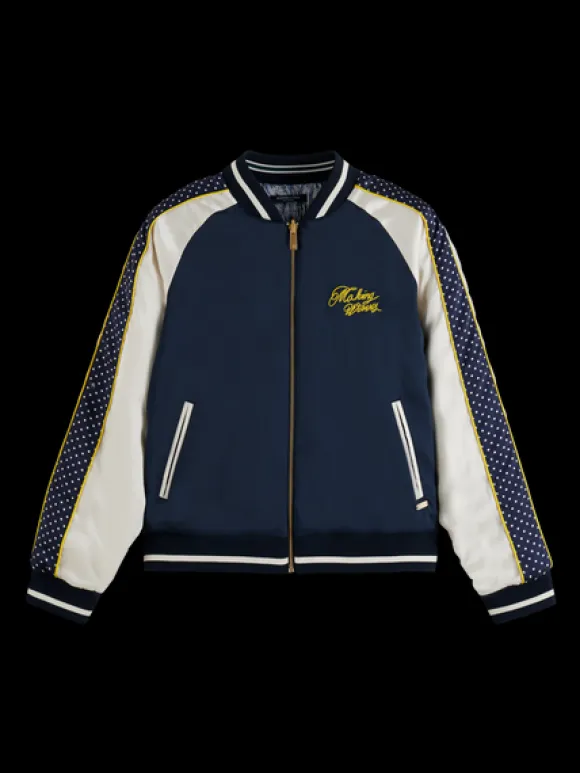 Making Waves Reversible Bomber Detail