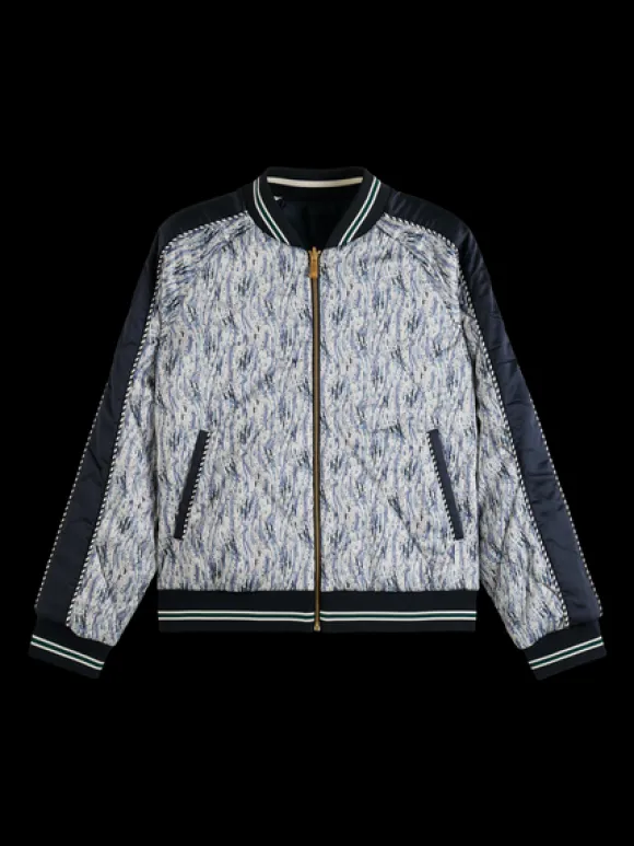Making Waves Reversible Bomber Detail