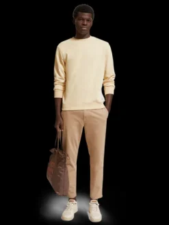 Melange Crew Neck Sweatshirt