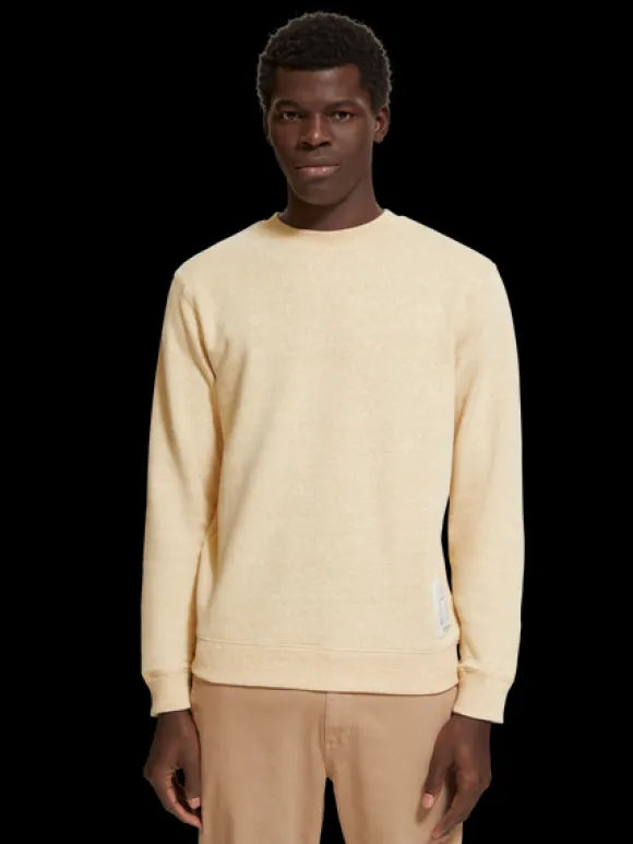Melange Crew Neck Sweatshirt