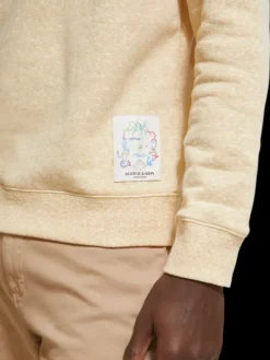 Melange Crew Neck Sweatshirt