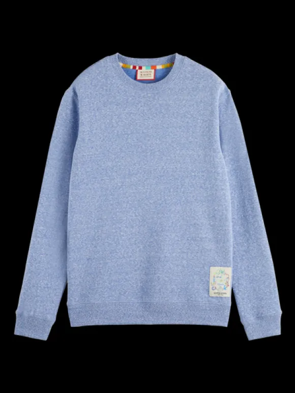 Melange Crew Neck Sweatshirt