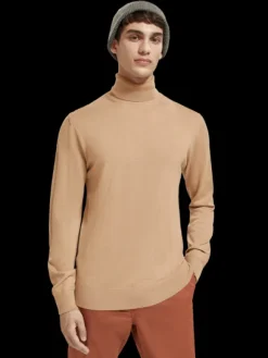 Merino Wool Turtleneck Pullover