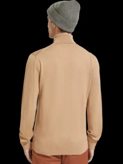 Merino Wool Turtleneck Pullover
