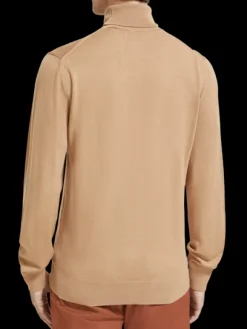 Merino Wool Turtleneck Pullover