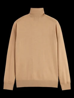 Merino Wool Turtleneck Pullover