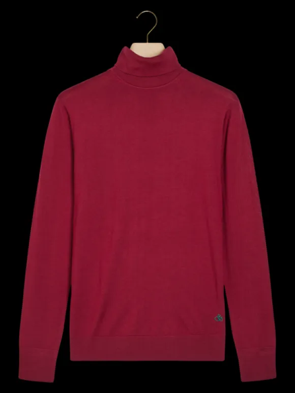 Merino Wool Turtleneck Pullover