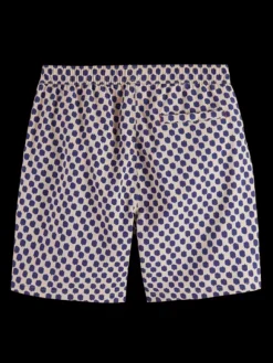 Mid Length Printed Swim Short