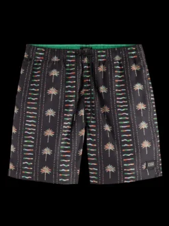 Mid Length Swim Short All Over Print