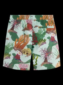 Mid Length Swim Short All Over Print